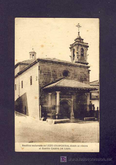 Postales: Postal de LEZO (Guipuzcoa): Basilica - Foto 1