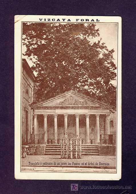 Postales: Postal de GUERNICA (Vizcaya): Templete - Foto 1