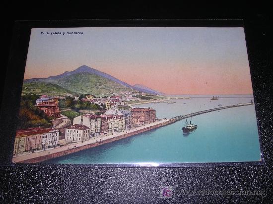 Postales: PORTUGALETE Y SANTURCE - Foto 1
