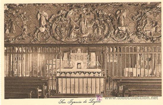 Cartoline: SAN IGNACIO DE LOYOLA, CAPILLA DE LA CONVERSION - ED. JOSE IRAZU, FOTO GALARZA N&ordm; 15