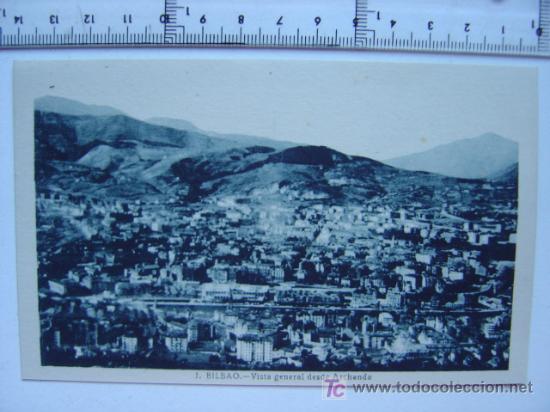 Postales: BILBAO - VISTA GENERAL DESDE ARCHANDA - Foto 1