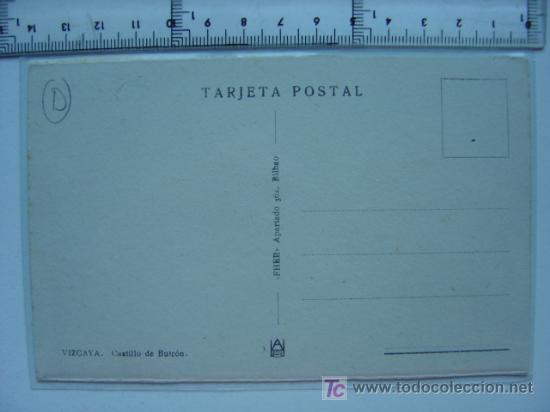 Postales: VIZCAYA - CASTILLO DE BUTRON - Foto 2
