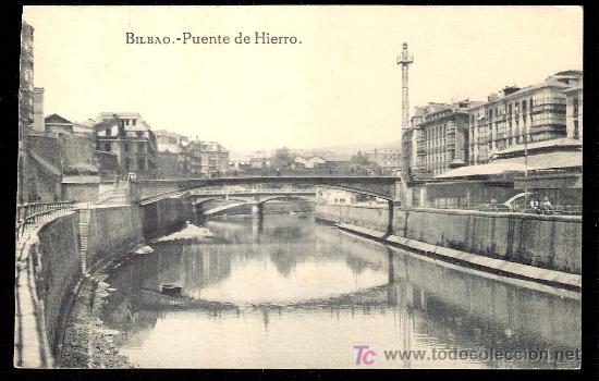 Postkarten: TARJETA POSTAL DE BILBAO.-PUENTE DE HIERRO.L. G.