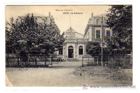 Postales: Irun. La aduana. Ed. valverde. - Foto 1