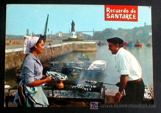 Postales: POSTAL RECUERDO DE SANTURCE.. ENVIO GRATIS&iexcl;&iexcl;&iexcl; - Foto 1