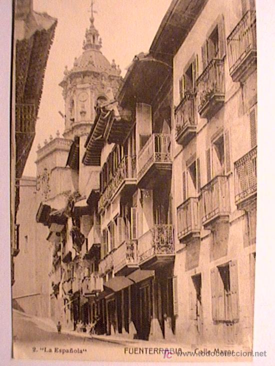 Postales: POSTAL DE FUENTERRAB&Iacute;A CIRCA 1910 - Foto 1