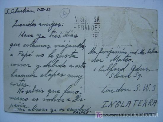 Postales: SAN SEBASTIAN - Foto 2