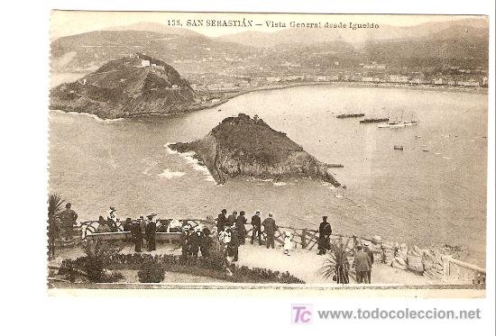 Postcards: San Sebastian - Vista General desde Igueldo
