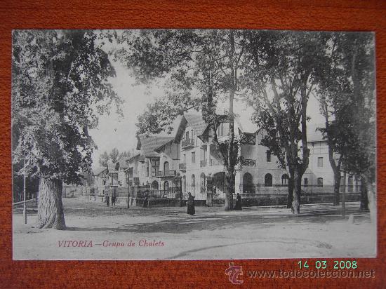 Postales: VITORIA - GRUPO DE CHALEATS - Foto 1