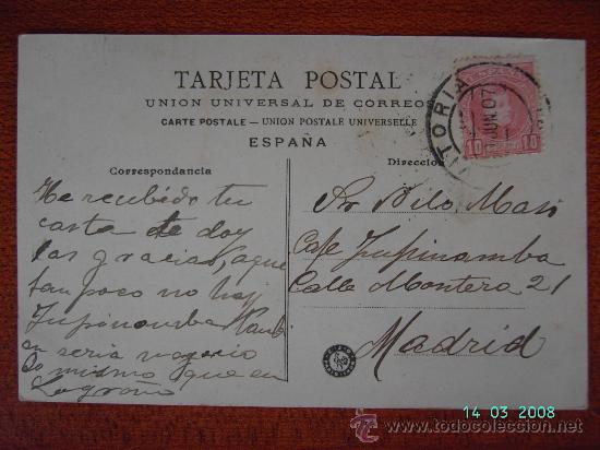 Postales: VITORIA - CALLE DEL ESTACI&Oacute;N - Foto 2
