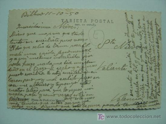 Postales: POSTAL BILBAO - REF. K-502 - Foto 2