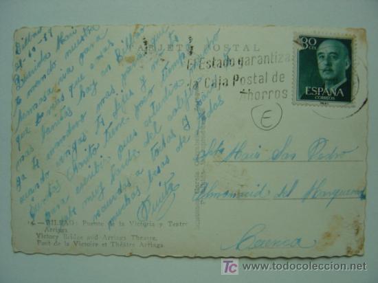Postales: POSTAL BILBAO - REF. K-497 - Foto 2
