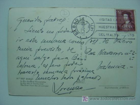 Postales: POSTAL BILBAO - REF. K-473 - Foto 2