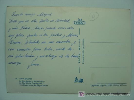 Postales: POSTAL BILBAO - REF. K-469 - Foto 2