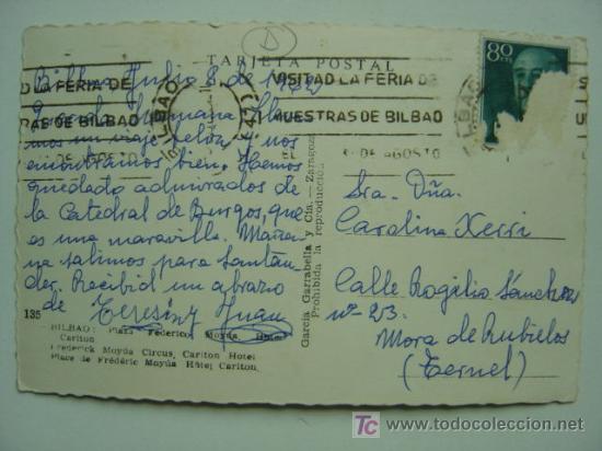 Postales: POSTAL BILBAO - REF. K-456 - Foto 2