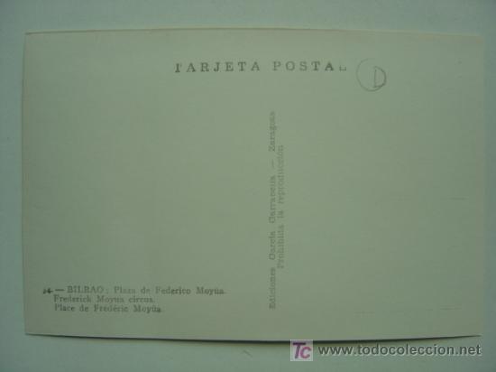Postales: POSTAL BILBAO - REF. K-455 - Foto 2