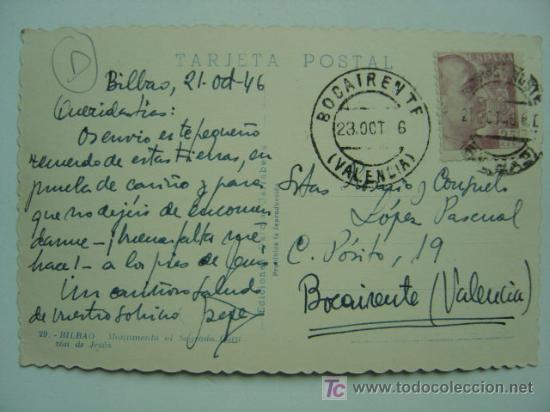 Postales: POSTAL BILBAO - REF. K-443 - Foto 2