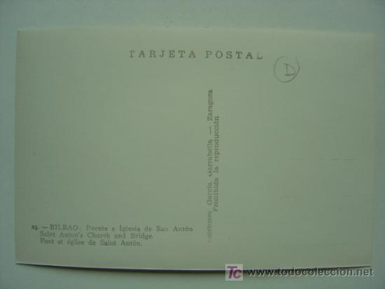 Postales: POSTAL BILBAO - REF. K-442 - Foto 2