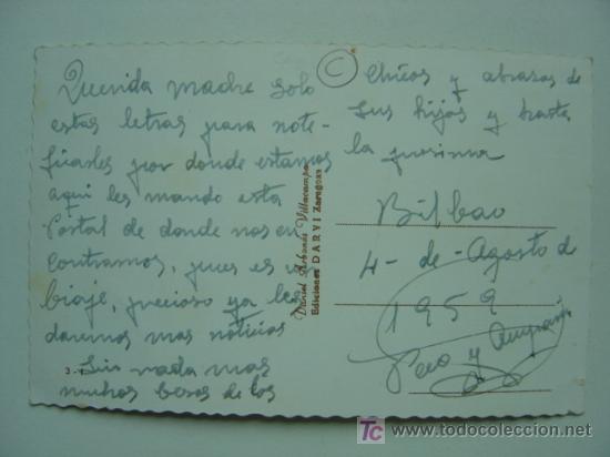Postales: POSTAL BILBAO - REF. K-423 - Foto 2