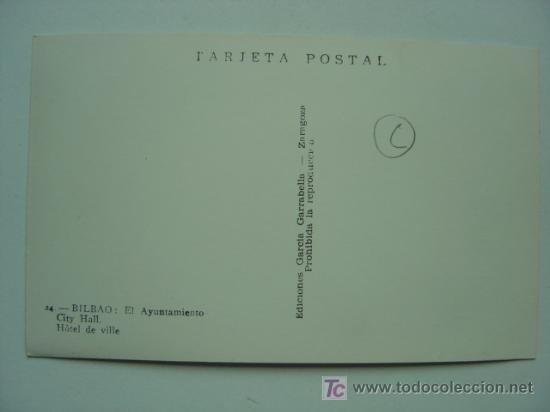 Postales: POSTAL BILBAO - REF. K-417 - Foto 2