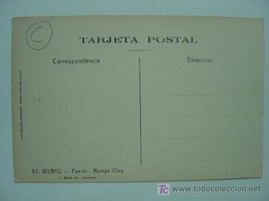 Postales: POSTAL BILBAO - REF. K-416 - Foto 2