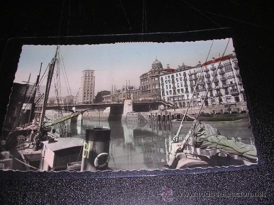 Postales: 597 BILBAO, RIA MUELLE DE RIPA - Foto 1