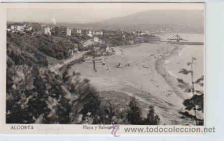 Postales: POSTAL DE ALGORTA, PLAYA Y BALNEARIOS - Foto 1