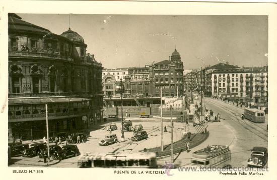 Postales: Bilbao. Puente de la Victoria - Foto 1