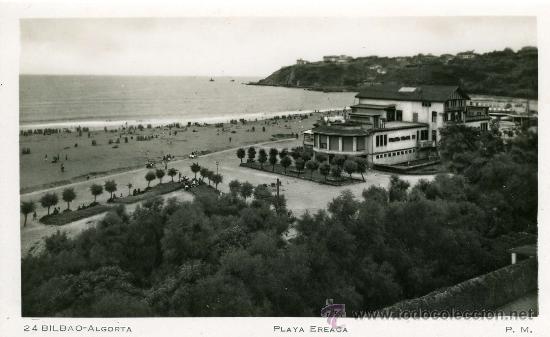 Postales: BILBAO-ALGORTA. PLAYA EREAGA. - Foto 1