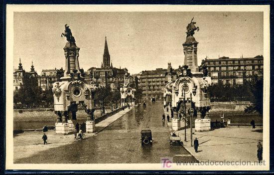 Cartoline: SAN SEBASTIAN : Hauser y Menet - Puente de Maria Cristina