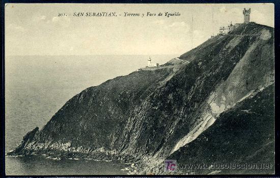 Postales: SAN SEBASTIAN : G.G. Galarza N&ordm; 201- Torreon y Faro de Ygueldo