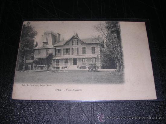 Postales: PAU - VILLA NAVARRE, LIB. A GAUTHIER - Foto 1