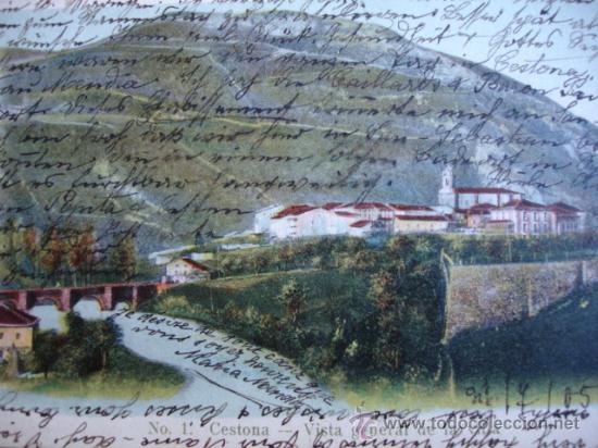 Postales: CESTONA - Foto 1