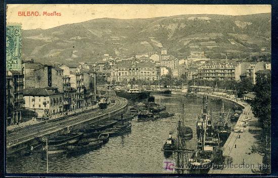 Postales: BILBAO : Thomas, Barcelona - Muelles. - Foto 1