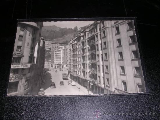 Postales: 3 EIBAR - AVENIDA DEL GENERALISIMO - Foto 1