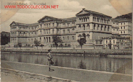 Cartes Postales: TARJETA POSTAL DE DEUSTO. BILBAO.- LA UNIVERSIDAD