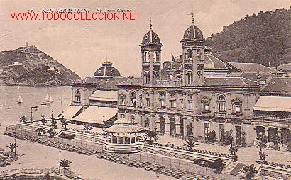 Postales: TARJETA POSTAL ANTIGUA DE SAN SEBASTIAN. N&ordm; 17. - EL GRAN CASINO.