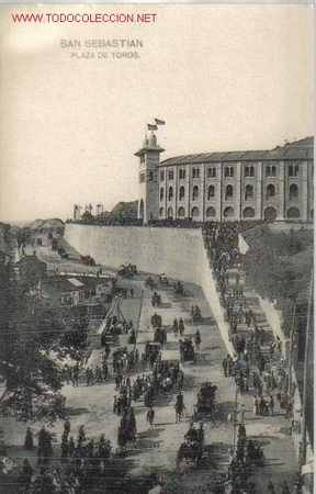 Postcards: TARJETA POSTAL ANTIGUA DE SAN SEBASTIAN - PLAZA DE TOROS