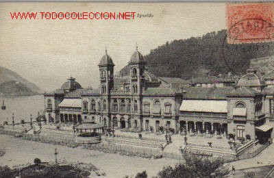 Postais: TARJETA POSTAL ANTIGUA DE SAN SEBASTIAN N&ordm; 237 - EL CASINO Y MONTE IGUELDO