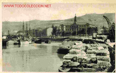 Postales: BILBAO, VISTA DE LA RIA - Foto 1