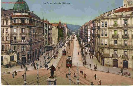Postales: BONITA POSTAL DE BILBAO - Foto 1