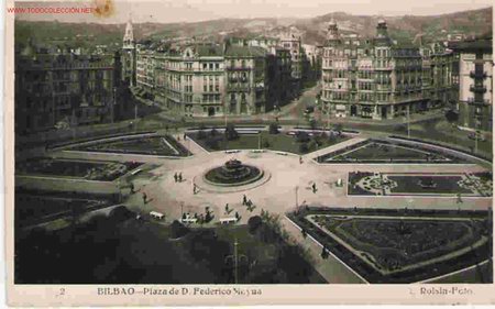 Postales: BONITA POSTAL DE BILBAO - Foto 1