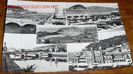 Postcards: ANTIGUA POSTAL DE SAN SEBASTIAN . CIRCULADA . MANIPEL . 1961
