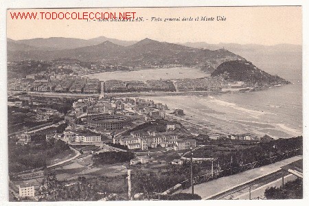 Postcards: San Sebastian.- Vista General desde el Monte Ulia