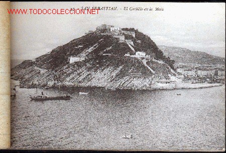 Postales: TARJETA POSTAL N&ordm;  57 DE SAN SEBASTIAN - EL CASTILLO DE LA MOTA
