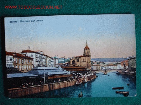 Postales: BILBAO,MERCADO DE SAN ANTON - Foto 1