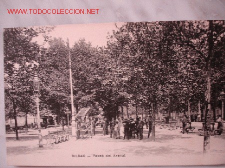Postales: BILBAO,PASEO DEL ARENAL - Foto 1