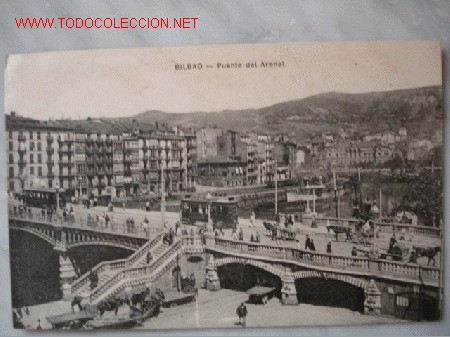 Postales: BILBAO,PUENTE DEL ARENAL - Foto 1