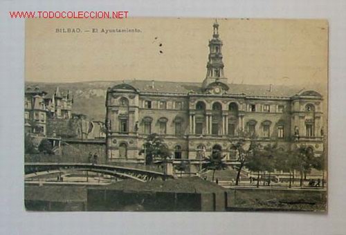 Postales: TARJETA POSTAL BILBAO. El Ayuntamiento. - Foto 1