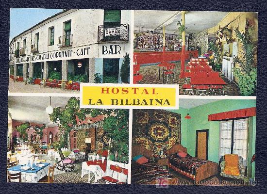 Postales: POSTAL DE BILBAO  - HOSTAL LA BILBAINA - Foto 1
